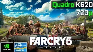 Far Cry 5 | NVIDIA Quadro K620 + I5 2500K | 720p, Low