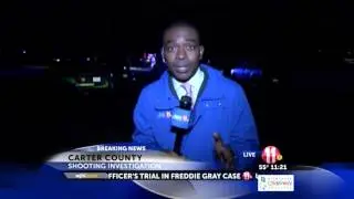 Carter County, TN Deputy Shooting & Stand Off Live Shot