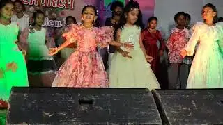 జన్మించినాడు శ్రీ యేసు రాజు #Jessy  #Nissy#Rachapudi# Sunday School#Old Town Baptist Church#Kanigiri