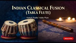 Classical Fusion Tabla & Bamboo Flute | Soulful Instrumental | Relax Mind,Work, Study, Finance