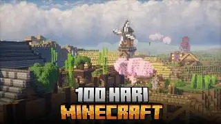 100 hari minecraft hardcore di bedrock edition