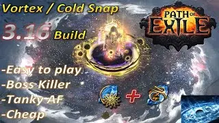 [3.16] Лучший билд для босса в Path of Exile &mdash; Vortex Cold Snap Occultist