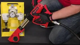 Snap on SpinTORQ Pneumatic Torque Wrench Demonstration Video