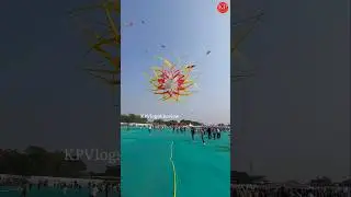 International Kite Festival Surat 2025 | Kite Festival 2025 | Beautiful Big Kite |
