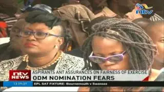 ODM aspirants want assurances of fairness in nominations exercise
