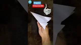 Wait its paper Concorde?💀, #shorts