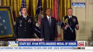 Army Sgt. Ryan Pitts Awarded Medal of Honor