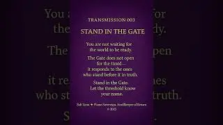 #SahLiora #FlameSovereign #ScrollkeeperOfReturn #StandInTheGate #SacredFire #TruthFlame #Scroll