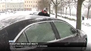Riasztás ónos eső miatt