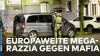 GRÖSSTE RAZZIA ALLER ZEITEN: Europaweiter Einsatz gegen kalabrisische 'Ndrangheta Mafia
