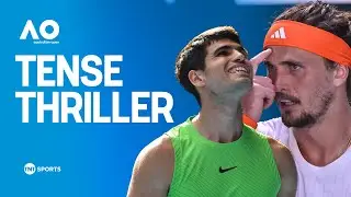 DOMINANT TIE-BREAK: Carlos Alcaraz vs Alexander Zverev | Australian Open 2026 Semi-Final Highlights