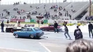 Mazda Rx7 vs Toyota Starlet