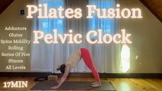 24/30 PilatesFusion + Pelvic Clock Core Center Abs Lowerback Sacrum 