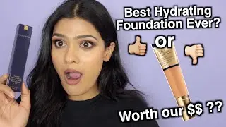 Estée Lauder Futurist Hydra Rescue Foundation Review/WearTest On Tan/Medium/Brown/Warm Skin