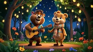 Three Musical Bears Count in Rhyme | Counting Song for Kids | Nursery Rhymes and Baby Songs