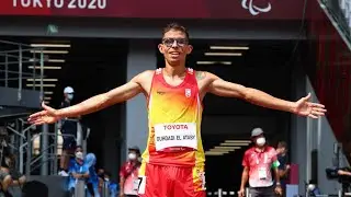 El atleta catal&aacute;n Yassine Ouhdadi arrasa en los 5.000 metros y se cuelga el oro
