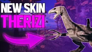 НОВЫЙ СКИН ТЕРИЗИНОЗАВРА В JURASSIC BLOCKY! (ROBLOX)