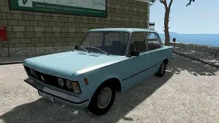 BeamNG.drive - Polski Fiat 125p , FSO 1300 , Zastava 125 1967 - Car Show Test Drive Crash .