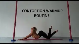 Stretching contortion warmup for backbends Kasia Kwaśniewicz
