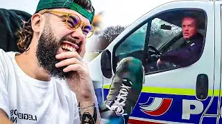 IL DOUBLE LA POLICE A FOND ! (il n'assume pas mdr)