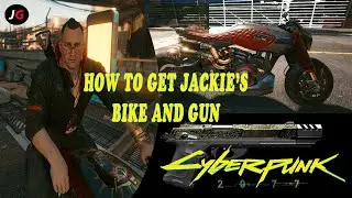How to Get Jackie's Bike and Gun | Cyberpunk 2077 (Patch 1.22)