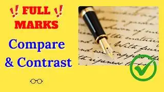 How to Compare & Contrast | Step-by-Step template & Model Paragraph!