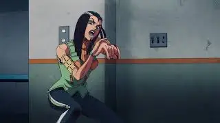 Jojo&rsquo;s Bizarre Adventure Stone Ocean: Ermes shows her panties to mcqueen