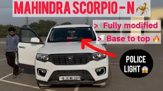 Mahindra Scorpio N 🦂Z2 Diesel fully modified 🔥🔥
