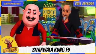 Motu Patlu | Sitar वाला Kungfu मास्टर  | Cartoon World Video 