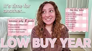 I'm doing a Low Buy Year *again*