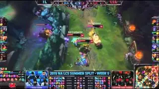 Team Liquid vs Counter Logic Gaming - FeniX Azir Quadra