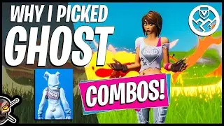 Почему я выбрал GHOST TNTina! Комбо + Геймплей (Fortnite Battle Royale)
