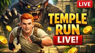 TEMPLE RUN LIVE 🔴 | Non-Stop Running Challenge! #templerun  #livestream  #gaming #shorts