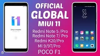 Official Global MIUI 11 Update Without Unlocking Bootloader