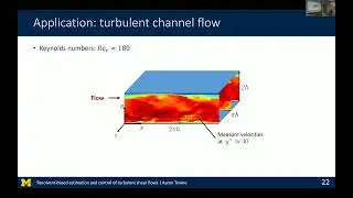 TURW04 | Prof. Aaron Towne | Resolvent-based estimation and control of turbulent shear flows