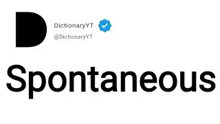 Spontaneous Meaning in English