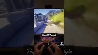 My first try. Name of the game: Tryp FPV. Download now on Steam.
