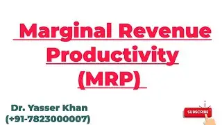Marginal Revenue Productivity | MRP | Economics | Microeconomics | CUET | UGC | UPSC | Factor Price