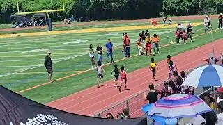 Chelsea Greyhound Boys 8u, Sam 100m dash @RuffKutzRelays 5.17.25