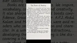 Essay on the Power of Reading
