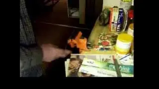 Filing Printer clip in Vise
