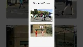 School vs Prison #viral #shorts  #fyp #funny #relatable