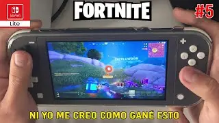 Así se ve Fortnite en la Nintendo Switch Lite #5 / Una partida de infarto