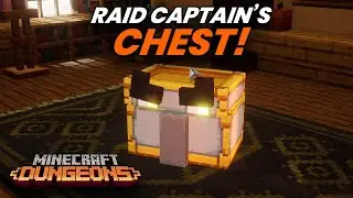 What you get after Raid Captain's Bounty Completion in Minecraft Dungeons?