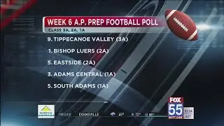 Indiana high school football: Week 6 A.P. Poll