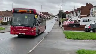 National Express West Midlands Scania Omnilink 1950 Bus Route 13 Blackheath 