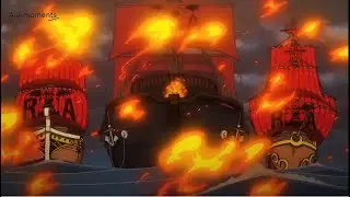 Sabo & Ace save Luffy