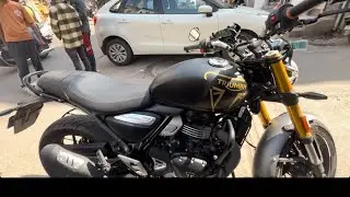 TRIUMPH SPEED 400 BEST WRAPPING FOR MATT BLACK |😱| GOLDEN GRAPHIC DESIGN |2025 | FAST BIKE |