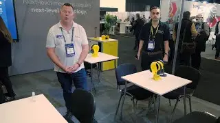 ISE London: Gordon Dutch Talks PanaCast Hybrid Meeting Products with James Spencer of Jabra