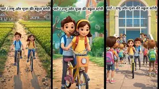 Ramo aur pooja ki school story part 1, love story cartoon, school cartoon, @cartoon-j5o3s
